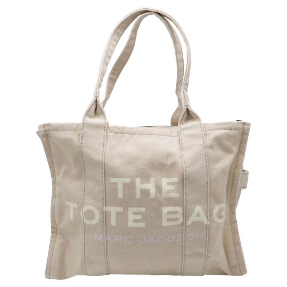 Marc Jacobs The Large Tote Bag in White Canvas
